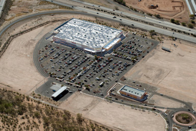 Arial view of Costco Wholesale