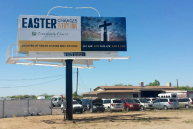 Redevelopment with billboard Maricopa County, Arizona